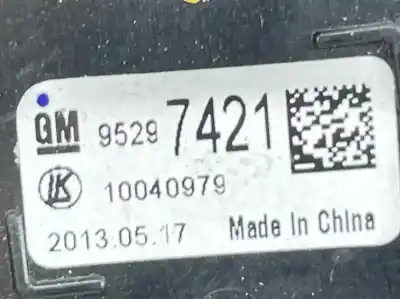 Автозапчастина б/у управління світлом для chevrolet trax 1.7 diesel cat посилання на oem iam 95297421  