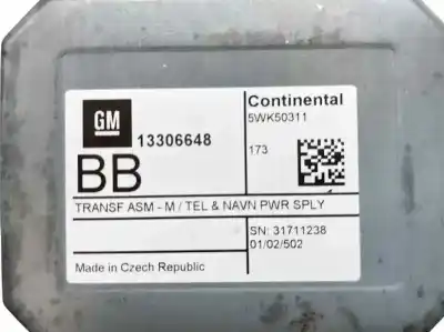 Pièce détachée automobile d'occasion module électronique pour chevrolet trax 1.7 diesel cat références oem iam 13306648  5wk50311