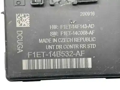 Автозапчасти б/у электронный модуль за ford kuga (cbs) 2.0 tdci cat ссылки oem iam f1et14b532af  f1et-14b532-af