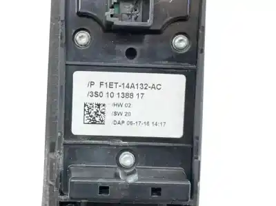 Second-hand car spare part left front power window switch for ford kuga (cbs) 2.0 tdci cat oem iam references f1et14a132ac  f1et-14a132-ac