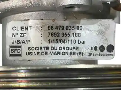 Second-hand car spare part steering pump for citroen c8 2.2 hdi fap cat (4hw) oem iam references 9647983580  7692955188