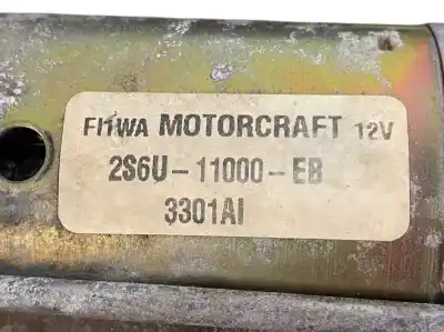 Second-hand car spare part starter motor for ford fiesta (cbk) 1.4 tdci cat oem iam references 2s6u11000eb 2s6u-11000-eb 2s6u11000ee