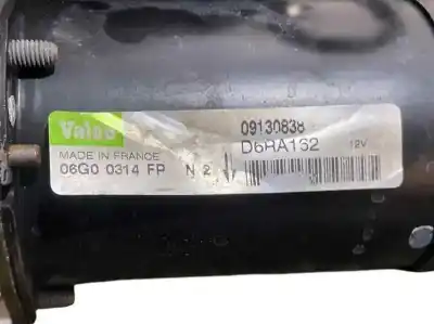 Second-hand car spare part starter motor for opel corsa c 1.2 16v cat (z 12 xe / lw4) oem iam references d6ra162  09130838