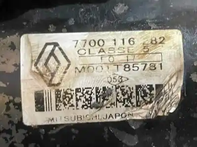 Автозапчастина б/у двигун запускається для renault megane i classic (la0/1_) 1.9 dci (la05 la1f) посилання на oem iam 7700116282 8200676296 m001t85781