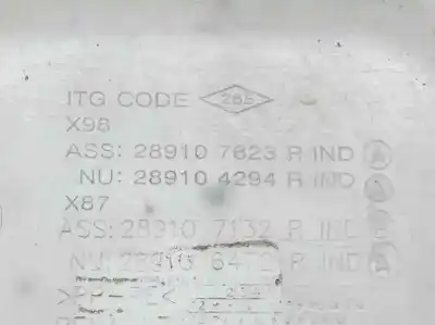 Pezzo di ricambio per auto di seconda mano deposito pulito per renault captur i (j5_, h5_) 1.2 tce 120 riferimenti oem iam 289107623r 289107132r 289104294r Pezzo di ricambio per auto di seconda mano deposito pulito per renault captur i (j5_, h5_) 1.2 tce 120 riferimenti oem iam 289107623r 289107132r 289104294r