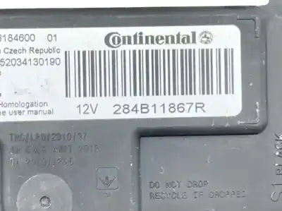 Second-hand car spare part electronic module for renault captur i (j5_, h5_) 1.2 tce 120 oem iam references 284b11867r  a2c86184600