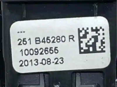 Pezzo di ricambio per auto di seconda mano interruttore per renault captur i (j5_, h5_) 1.2 tce 120 riferimenti oem iam 251b45280r  