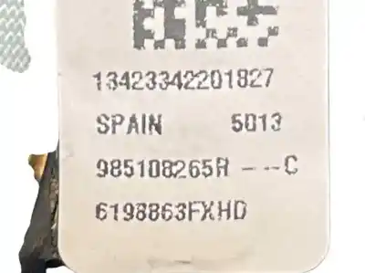 Second-hand car spare part airbag kit for renault captur i (j5_, h5_) 1.2 tce 120 oem iam references 681002493r 985108265r 682006438r