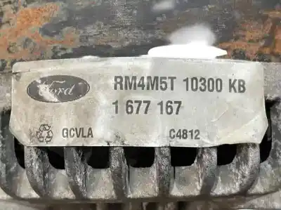 Автозапчастина б/у генератор для ford focus c-max (cap) 1.8 tdci turbodiesel cat посилання на oem iam 4m5t10300kb 4m5t10300lc 1042103630