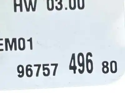 Second-hand car spare part electronic module for citroen c4 cactus 1.6 e-hdi fap oem iam references 9675749680 1612138880 0263004465