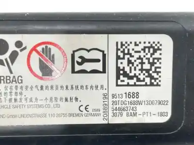 Автозапчасти б/у передняя правая подушка безопасности за chevrolet trax 1.7 d ссылки oem iam 95131688  95327401
