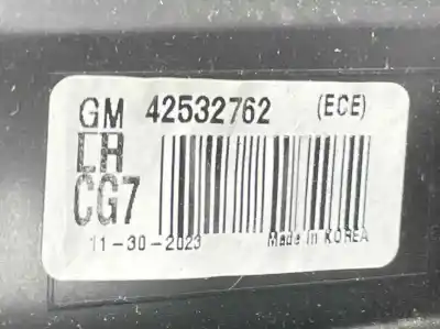 Автозапчастина б/у ліва фара для chevrolet trax 1.7 d посилання на oem iam 42532762  42435933