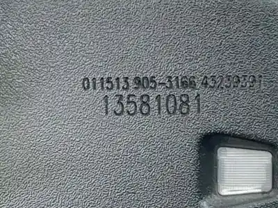 Автозапчасти б/у внутреннее зеркало за chevrolet trax 1.7 d ссылки oem iam 13581081  