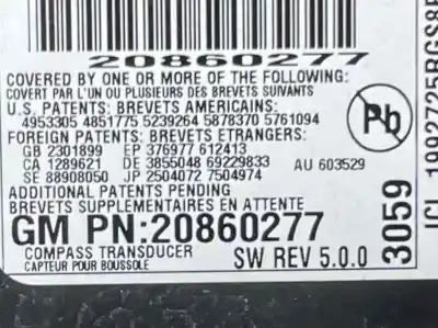 Автозапчасти б/у электронный модуль за chevrolet trax 1.7 d ссылки oem iam 20860277  