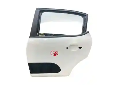 Автозапчасти б/у ЗАДНЯЯ ЛЕВАЯ ДВЕРЬ за CITROEN C3 / C3 ORIGIN III (SX)  ссылки OEM IAM 9812716780  
