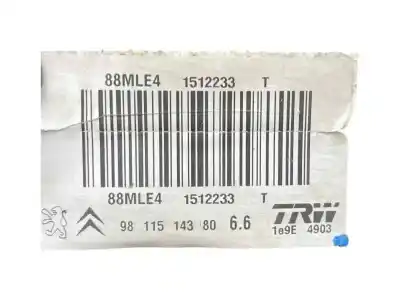 Pezzo di ricambio per auto di seconda mano servo freio per citroen c3 / c3 origin iii (sx) 1.2 vti 82 riferimenti oem iam 9811514380 88mle4 1609894980