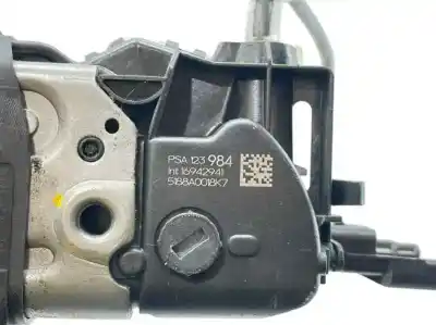 Pezzo di ricambio per auto di seconda mano serratura porta posteriore destra per citroen c3 / c3 origin iii (sx) 1.2 vti 82 riferimenti oem iam 9812398480  