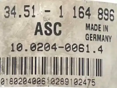 Peça sobressalente para automóvel em segunda mão abs por bmw serie 3 berlina (e46) 2.0 16v diesel cat referências oem iam 34511164896 34511164897 1164896