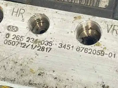 Pezzo di ricambio per auto di seconda mano abs per bmw x3 (e83) xdrive 30d riferimenti oem iam 34516762059 34513414791 0265234035