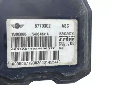 Peça sobressalente para automóvel em segunda mão abs por bmw mini (r56) w16d16 referências oem iam 6779302  15803207k