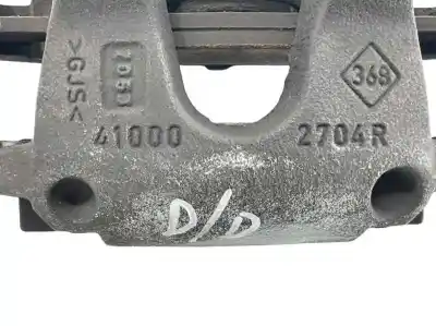 Peça sobressalente para automóvel em segunda mão pinça de travão dianteira direita por dacia logan ii 1.5 dci referências oem iam 410002704r 410014752r 410011040r
