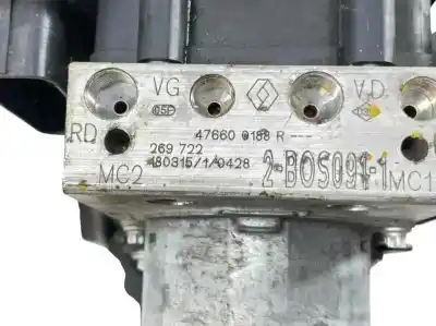 Second-hand car spare part abs for dacia logan ii 1.5 dci oem iam references 476600188r 476605196r 476605460r