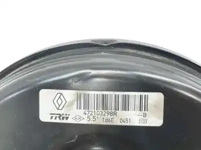Second-hand car spare part brake servo for dacia logan ii 1.5 dci oem iam references 472103298r  472103385r