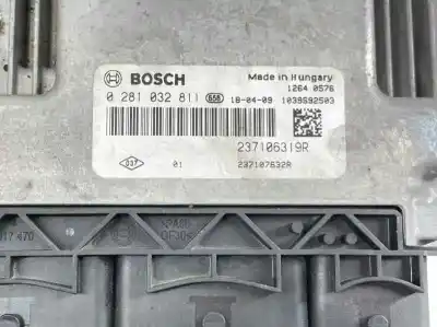 Second-hand car spare part ecu engine control for dacia logan ii 1.5 dci oem iam references 237106319r  0281032811
