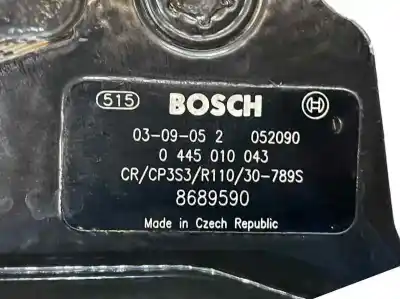 Second-hand car spare part injection pump for volvo xc90 2.4 d momentum geartronic (7 sitze) oem iam references 8689590 8251785 0445010043