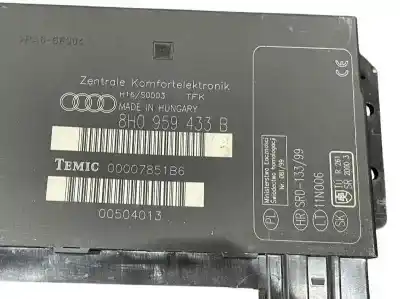 Second-hand car spare part comfort module for audi a4 cabrio 8h desde 04/2002 hasta 10/2008 3.0 tdi oem iam references 8h0959433b  00007851b6