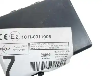 Second-hand car spare part electronic module for toyota auris active oem iam references 8974102230  89741-02230