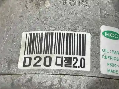 Second-hand car spare part air conditioning compressor for kia pro_cee´d 2.0 crdi oem iam references f500ag7da02 977012l300 ag7da02