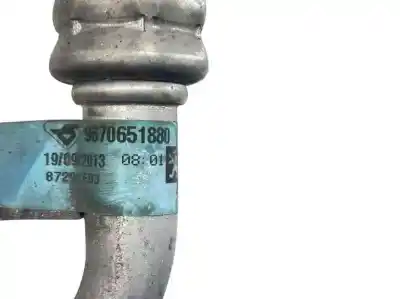 Peça sobressalente para automóvel em segunda mão tubos de ar condicionado por citroen ds4 (nx_) 1.6 hdi 115 referências oem iam 9670651880  6477z9