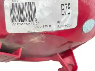 Second-hand car spare part rear right light bumper for citroen ds4 (nx_) 1.6 hdi 115 oem iam references 9672488680  6351lg