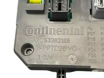 Second-hand car spare part fuse box unit for citroen ds4 (nx_) 1.6 hdi 115 oem iam references 9665547480 6580yr bsi-q03-00