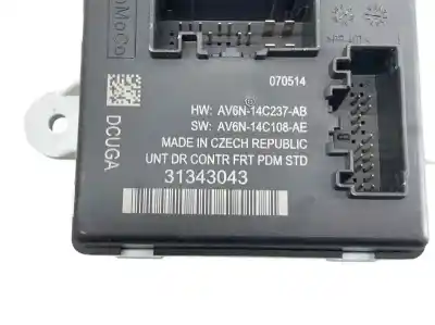 Peça sobressalente para automóvel em segunda mão módulo eletrônico por volvo v60 kombi 2.0 diesel d4 referências oem iam 31343043  31456701