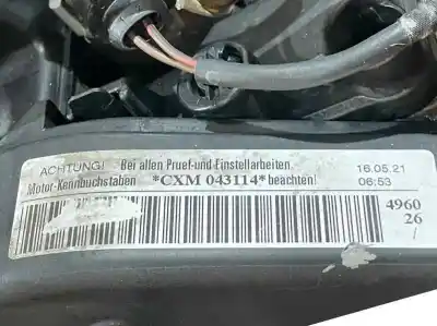 Pezzo di ricambio per auto di seconda mano motore completo per skoda rapid spaceback (nh1) 1.6 tdi riferimenti oem iam cxm 04l100034m cxma