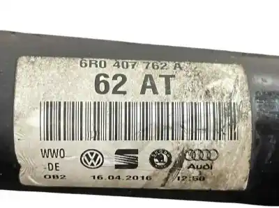 Pezzo di ricambio per auto di seconda mano trasmissione anteriore destra per skoda rapid spaceback (nh1) 1.6 tdi riferimenti oem iam 6r0407762a  6r0407762ax