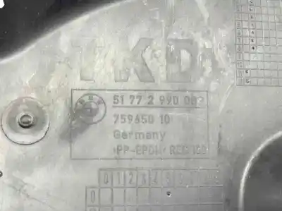 Second-hand car spare part front left wheel arch for bmw x1 (e84) 2.0 turbodiesel cat oem iam references 51712990089  2990089