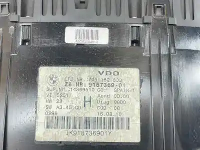 Peça sobressalente para automóvel em segunda mão quadrante por bmw x1 (e84) 2.0 turbodiesel cat referências oem iam 9187369  62109316127