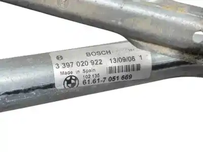 Second-hand car spare part front windshield wiper motor for bmw x3 (e83) 3.0 turbodiesel cat oem iam references 61617051669 3397020922 7051669