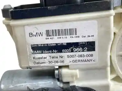 Peça sobressalente para automóvel em segunda mão elevador de vidros traseiro direito por bmw x3 (e83) 3.0 turbodiesel cat referências oem iam 51353448252 67626925966 3448252