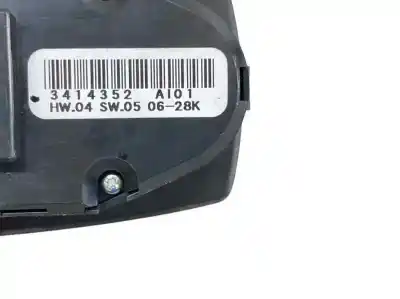 Peça sobressalente para automóvel em segunda mão botão / interruptor elevador vidro dianteiro esquerdo por bmw x3 (e83) 3.0 turbodiesel cat referências oem iam 3414352  61313414352