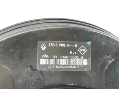 Автозапчастина б/у гальмівний серво для dacia dokker 1.6 sce cat bibalent gasolina / lpg посилання на oem iam 472107999r  472108624r