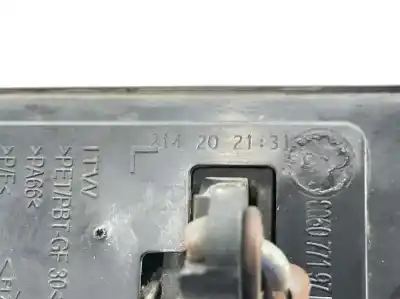 Second-hand car spare part exterior left side door handle for dacia dokker 1.6 sce cat bibalent gasolina / lpg oem iam references 806077197r  