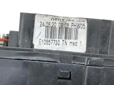 Second-hand car spare part windshiel wiper switch for dacia dokker 1.6 sce cat bibalent gasolina / lpg oem iam references 8201168003  e10657730
