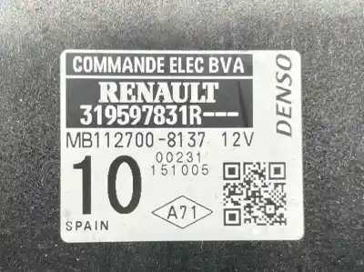 Автозапчастина б/у електронний модуль для renault espace v (jr_) 1.6 dci 160 посилання на oem iam 319597831r  mb1127008137