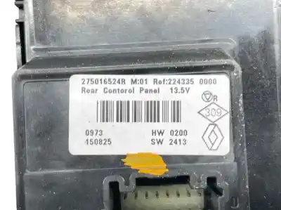 Автозапчастина б/у контроль опалення / кондиціонації для renault espace v (jr_) 1.6 dci 160 посилання на oem iam 275016524r  