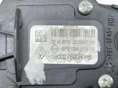 Автозапчастина б/у педальний потенціометр для renault espace v (jr_) 1.6 dci 160 посилання на oem iam 180027890r  