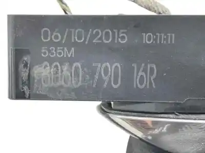 Автозапчастина б/у ліва передня зовнішня ручка для renault espace v (jr_) 1.6 dci 160 посилання на oem iam 806079016r 806077319r 806070218r